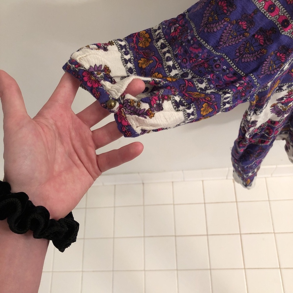Patterned blouse - Picture 3 of 4